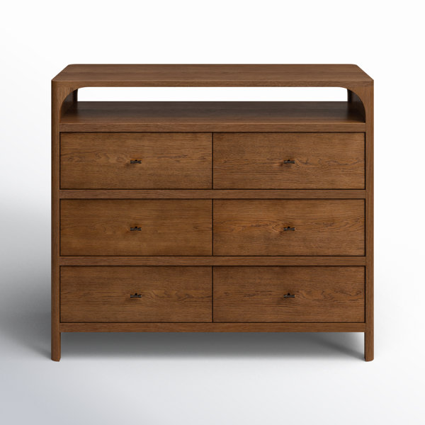 Modern Contemporary Dorinda 6 Drawer Dresser AllModern